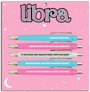 Zodiac Libra Pen Set