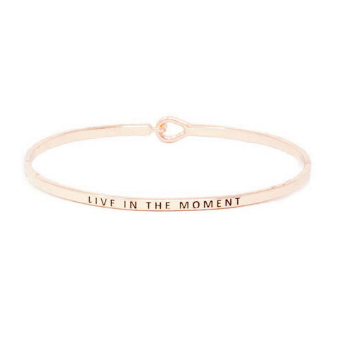 Live In The Moment Bracelet