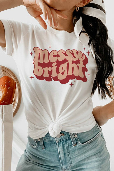 Messy And Bright T-Shirt White