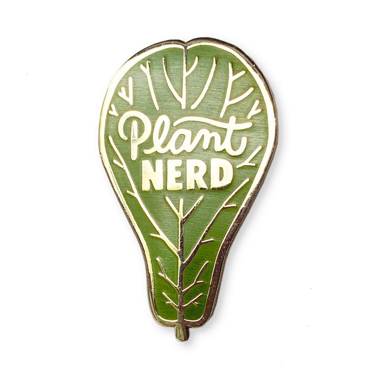 Plant Nerd Enamel Pin