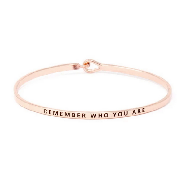 Remember Who You Are Bracelet