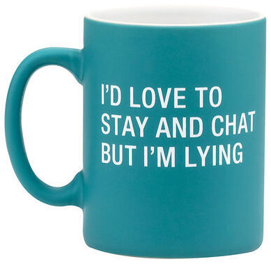 Stay And Chat Mug