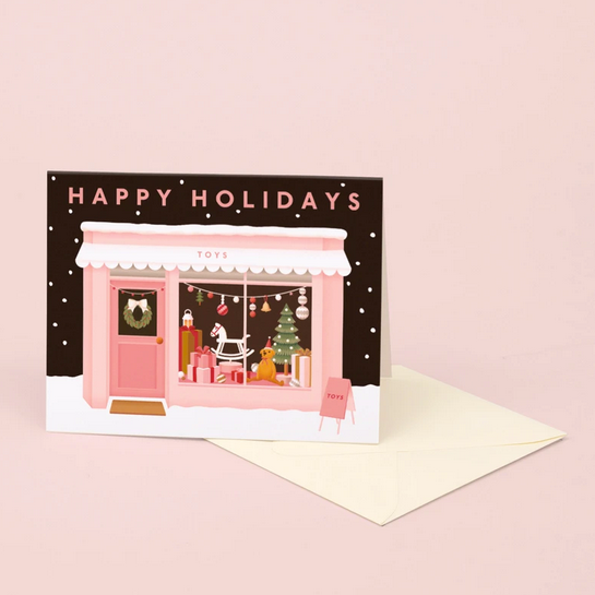 Toy Shop Holiday Greeting Card