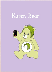 Karen Bear Greeting Card