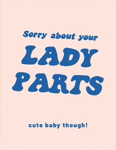 Lady Parts Greeting Card