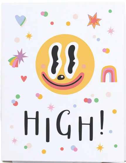 High! Greeting Card