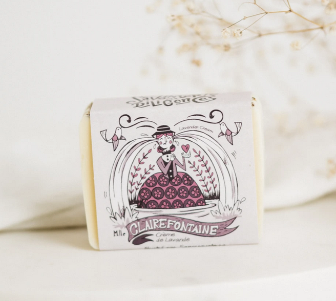 Miss Clairefontaine - Lavender Cream Soap