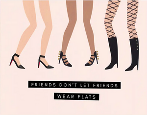 Friends Don't Let Friends Greeting Card