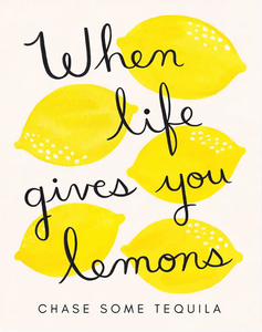 Life Gives Lemons Greeting Card