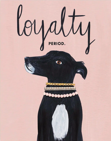 Loyalty Period Greeting Card