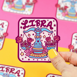 Zodiac Libra Sticker