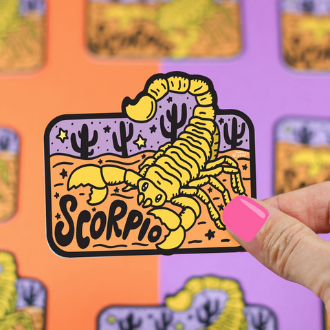 Zodiac Scorpio Sticker