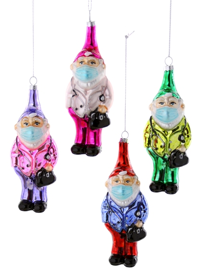 Dr Gnome Ornament
