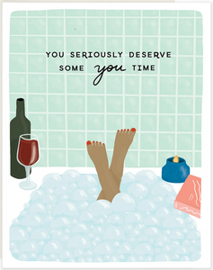 You Time Greeting Card