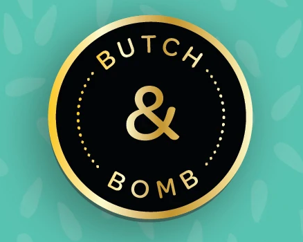 Butch and Bomb Enamel Pin