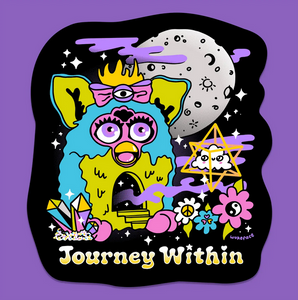 Journey Within Furby Sticker