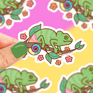 Chameleon Lizard Sticker