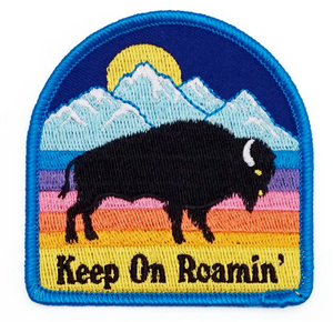 Keep On Roamin' Embroidered Patch