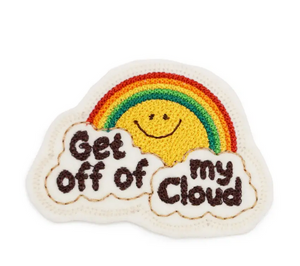 Get Off My Cloud Chain Stitch Patch