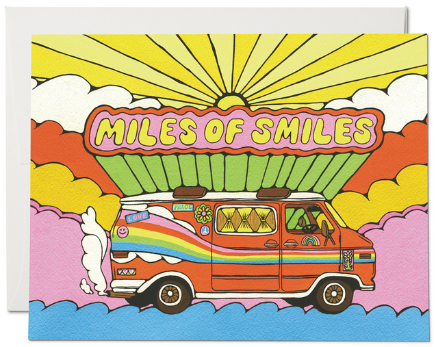 Miles Of Smiles Greeting Card