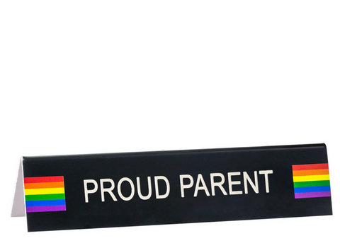 Proud Parent Desk Sign