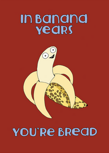 Banana Years Greeting Card