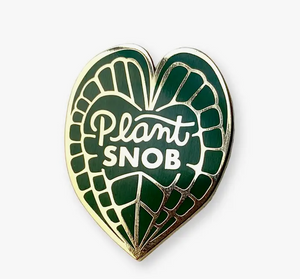 Plant Snob Enamel Pin