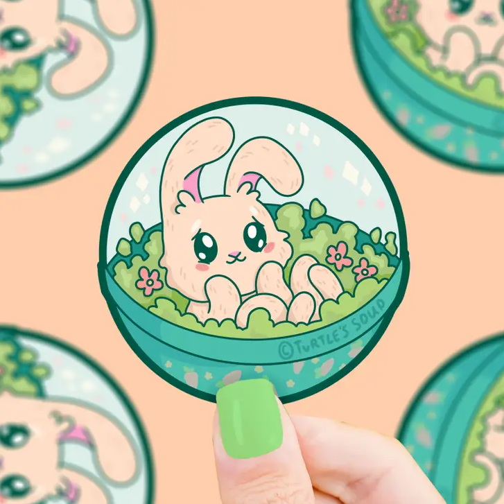 Bunny Capsule Sticker