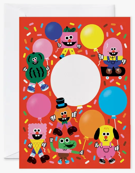 Gros Party Greeting Card