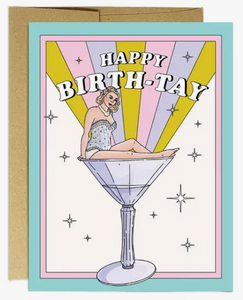 Happy Birth-tay Greeting Card