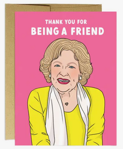 Betty Thank You Greeting Card