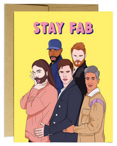 Stay Fab 2.0 Greeting Card