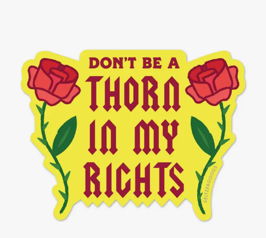 Thorn Rights Sticker