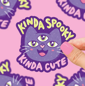 Kinda Spooky Kinda Cute Sticker