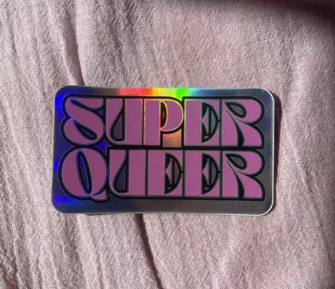Super Queer Sticker
