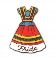 Frida Dress Enamel Pin
