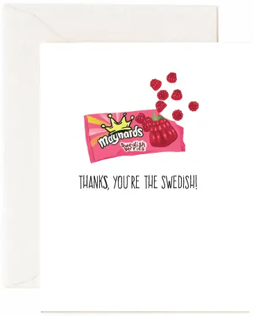 You're The Swedish Greeting Card