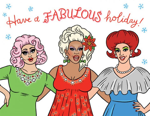 Fabulous Holiday Greeting Card