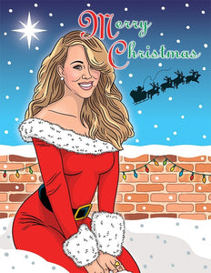 Mariah Christmas Greeting Card