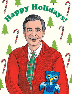 Mr. Rogers Holidays Greeting Card