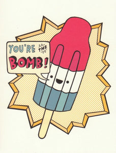 You're the Bomb - Betty Turbo Greeting Card - Ottawa, Canada
