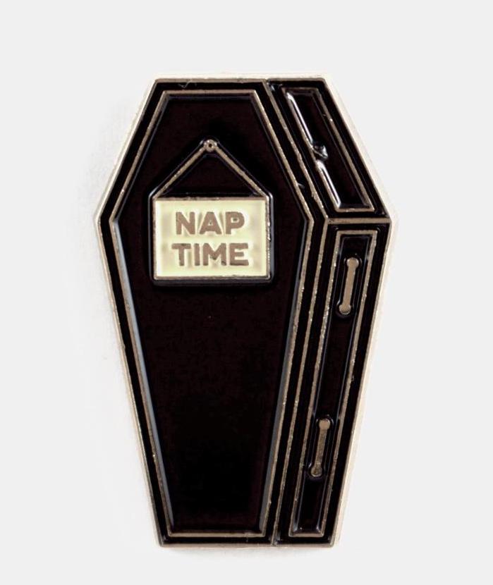 Nap Time Enamel Pin
